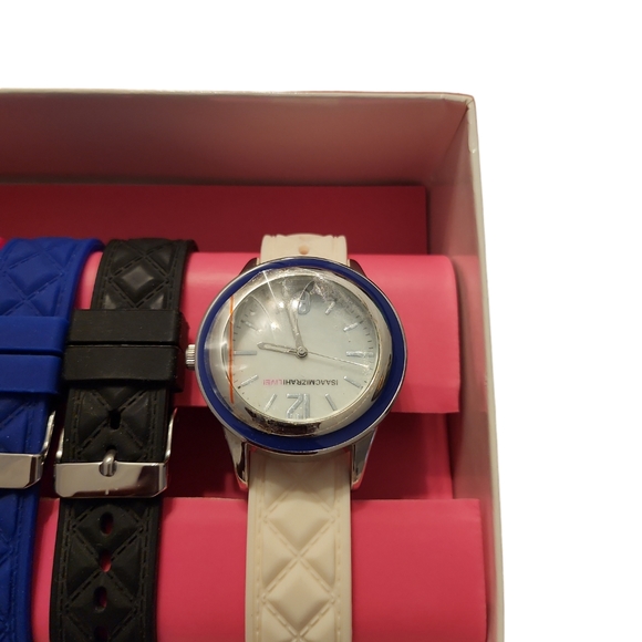 Isaac Mizrahi Live Watch Set colorful Gift Set Holiday Gift With Box - Picture 4 of 9